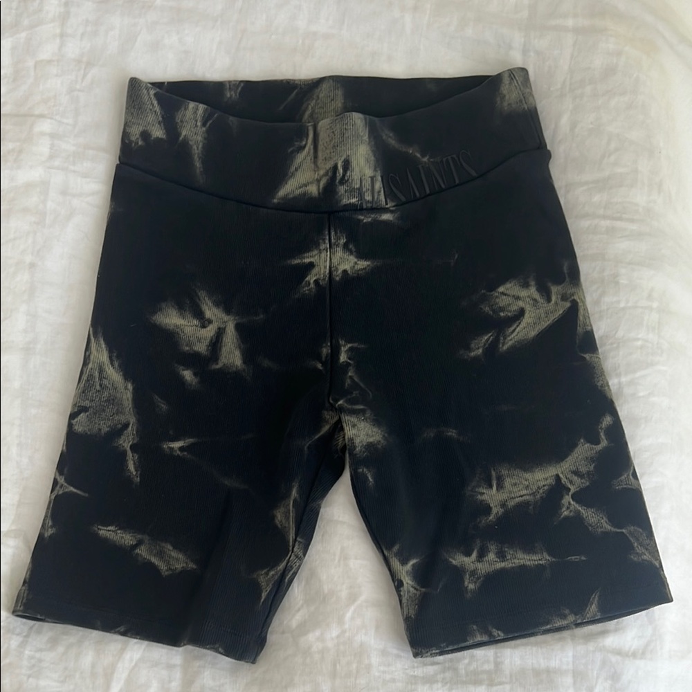 All Saints Jamie Short Legging in Black - Size 4
